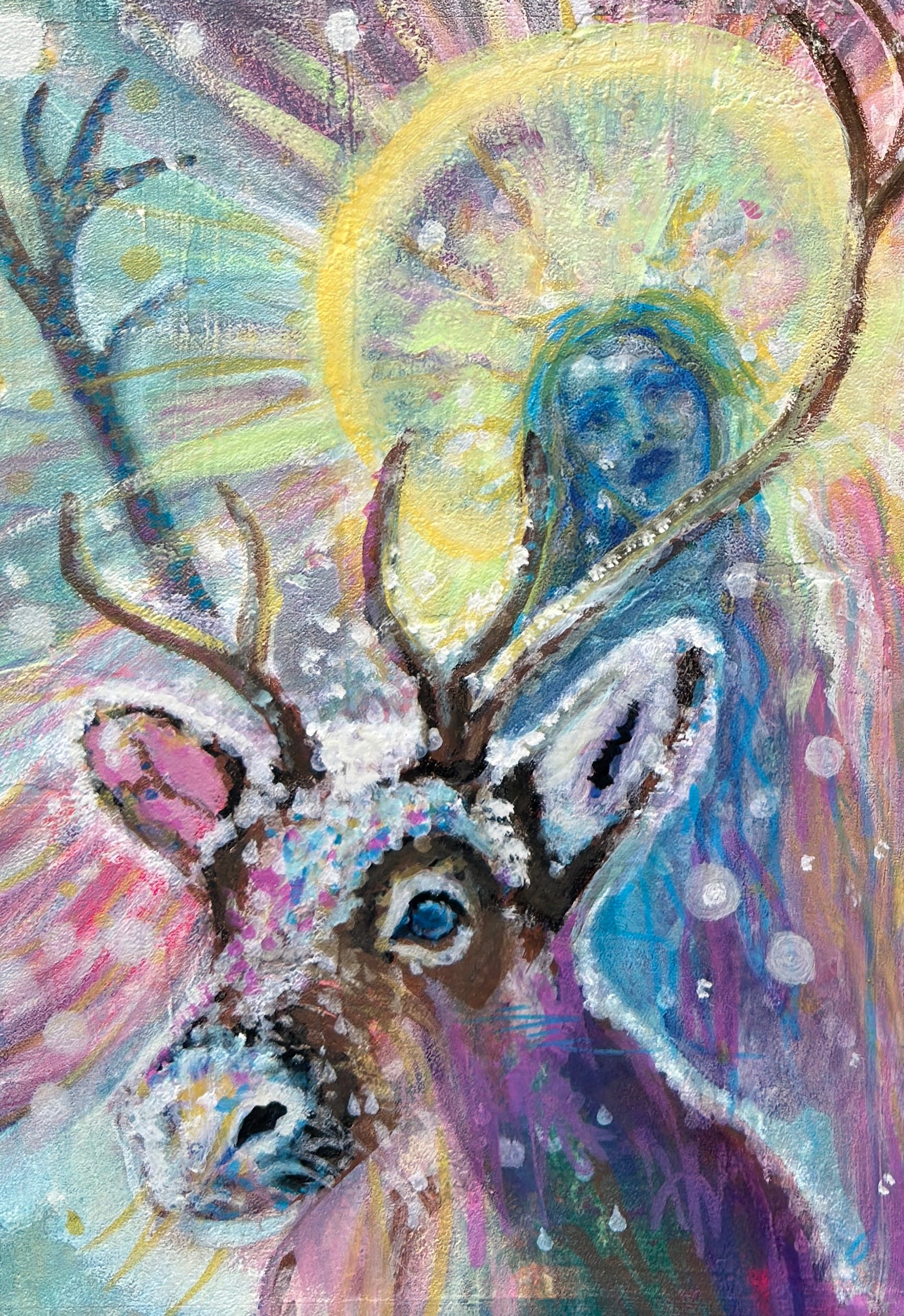 Holy Night - 5x7 Note Card